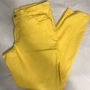 Yellow Colored Jeans